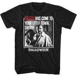 Halloween Horror Movie Death Has Come to Your Little Town Men's T Shirt