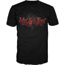 Lethal Threat El Diablo T-Shirt Motorcycle Street Bike Gaming Men Tee Unisex Tee