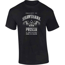 RUIBEITAO Men's Shawshank Prison Shawshank Redemption T-Shirt