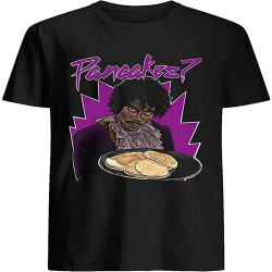 RUIBEITAO Pancakes 34 Cotton Short Sleeve T Shirt for Men