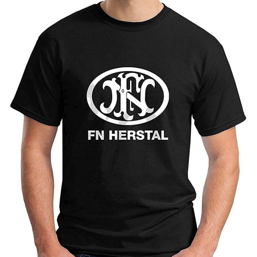 RUIBEITAO Fn Herstal T-Shirt Graphic Top Printed Shirt Short-Sleeve Tee Men RUIBEITAO Fn Herstal T-Shirt Graphic Top Printed Shirt Short-Sleeve Tee Men