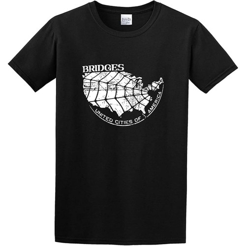 Bridges Death Stranding Inspired Cotton Round Neck Tee Shirt for Men Bridges Death Stranding Inspired Cotton Round Neck Tee Shirt for Men