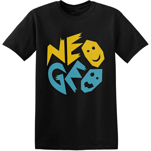 Neo Geo SNK Arcade Video Game Console T-Shirt Men Black Casual Tees Neo Geo SNK Arcade Video Game Console T-Shirt Men Black Casual Tees