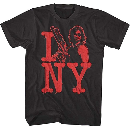Escape from Ny I Love Ny Men's T-Shirt Snake Plissken Kurt Russell Action Tee Escape from Ny I Love Ny Men's T-Shirt Snake Plissken Kurt Russell Action Tee