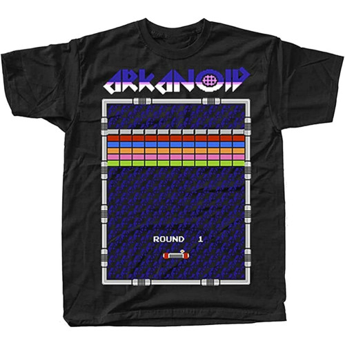Putian Arkanoid Round 1 NES Game T Shirt Putian Arkanoid Round 1 NES Game T Shirt