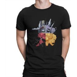 TinANTMA Vintage Game Lover T-Shirt for Men Round Neck 100% Cotton T Shirts Disco Elysium Revachol RPG Game Short Sleeve Tee Shirt Black