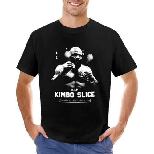 TinANTMA Kimbo Slice T-Shirt t Shirt top Sweat Shirts T-Shirt Men Black
