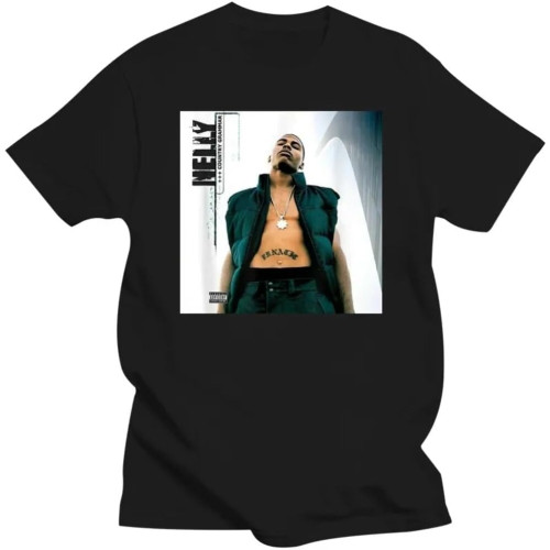 NellyS Country Grammar Album T-Shirt Tee Shirt Black