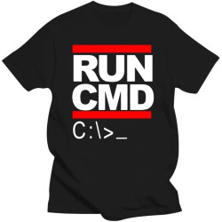TinANTMA Run CMD Computer Programmer T Shirts Funny Birthday Gift for Man Boyfriend HusShort Sleeve Cotton T-Shirt Geek Nerd Black TinANTMA Run CMD Computer Programmer T Shirts Funny Birthday Gift for Man Boyfriend HusShort Sleeve Cotton T-Shirt Geek Nerd Black