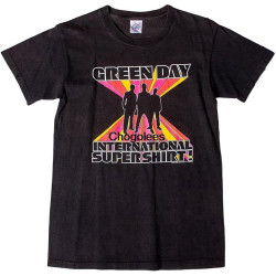 Vintage Green Day Shirt Vintage Green Day International Super Shirt Album Punk Rock Skate Concert Tour Streetwear Black