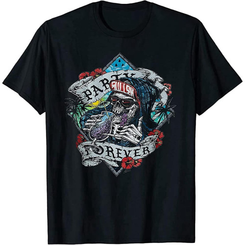 Rare Vintage Sullen Art Collective Party Forever Surfing Reaper Tropical Summer,Unisex, Men, Women Tee,T-Shirt Black Rare Vintage Sullen Art Collective Party Forever Surfing Reaper Tropical Summer,Unisex, Men, Women Tee,T-Shirt Black