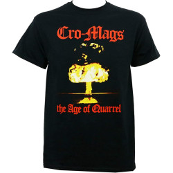Cro-Mags Band The Age of Quarrel Album Cover Art Men T-Shirt Black