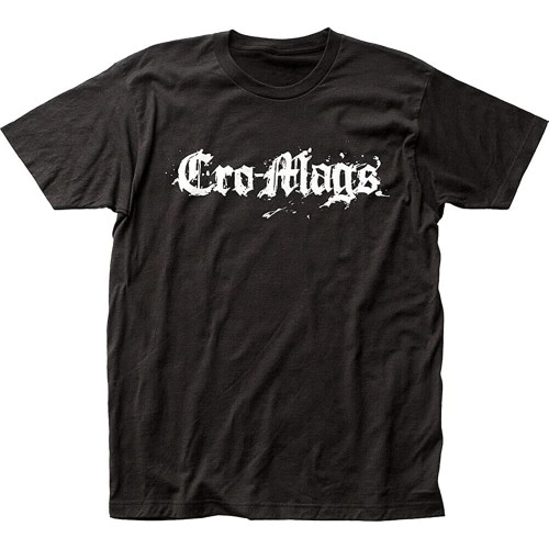 sonvsee Cro-Mags Logo Jersey T-Shirt Black sonvsee Cro-Mags Logo Jersey T-Shirt Black