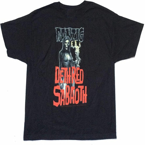 sonvsee Danzig Candelabra Deth Red Sabaoth T Shirt Black sonvsee Danzig Candelabra Deth Red Sabaoth T Shirt Black