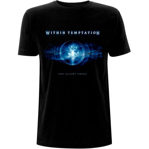sonvsee Within Temptation 'Silent Force'T-Shirt Black sonvsee Within Temptation 'Silent Force'T-Shirt Black