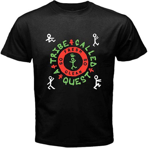 sonvsee ATCQ A Tribe Called Quest So Fresh So Clean Men's Black T-Shirt Black sonvsee ATCQ A Tribe Called Quest So Fresh So Clean Men's Black T-Shirt Black