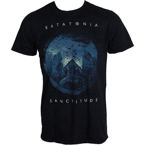 sonvsee Metal Men's Katatonia - Sanctitude Fashion T-Shirt Black