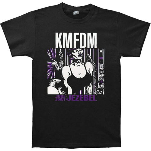 sonvsee KMFDM Juke Joint Jezebel T-Shirt Black sonvsee KMFDM Juke Joint Jezebel T-Shirt Black
