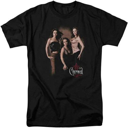 sonvsee Charmed Three Hot Witches T-Shirt Black sonvsee Charmed Three Hot Witches T-Shirt Black
