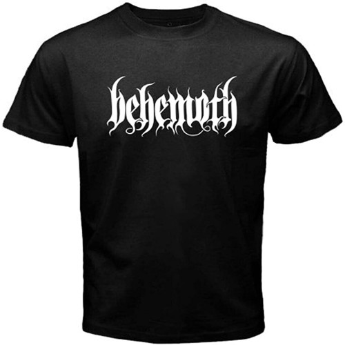 Behemoth etal Band Logo Men's T-Shirt Black Behemoth etal Band Logo Men's T-Shirt Black