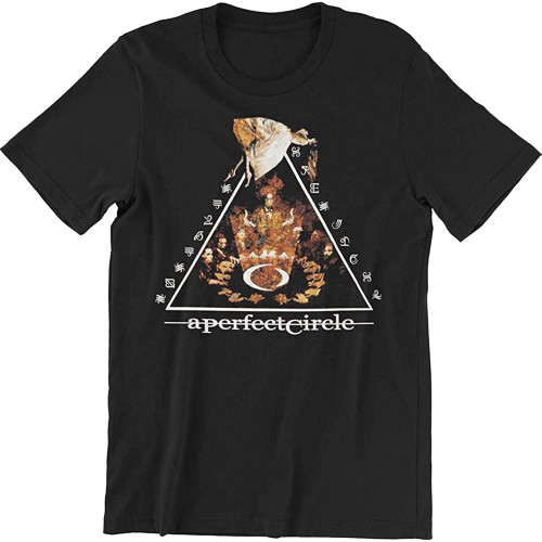 sonvsee A Perfect Circle Men's Surrender to Gravity Slim Fit T-Shirt Black