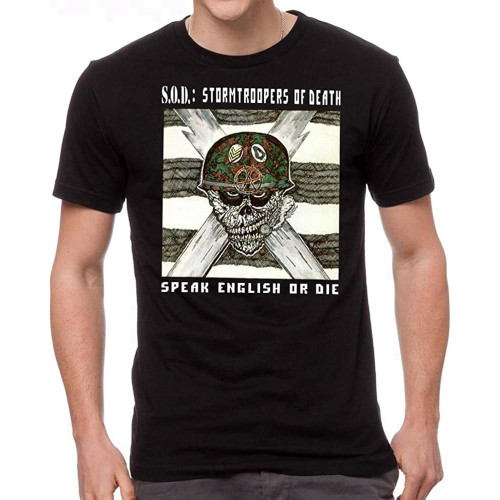 S.O.D. Stormtroopers of Death Men's T-Shirt Men Shirt Skirt Tank Tee Black