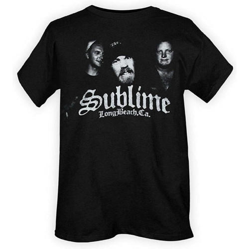 Sublime Band Photo Men T-Shirt Black