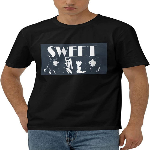 Sweet Glam Rock T-Shirts DIY Black Sweet Glam Rock T-Shirts DIY Black