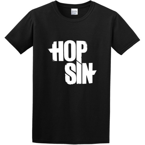 T-Shirt Feel Soft Hopsin Printed Outlet Crew-Neck t-Shirt T-Shirt Feel Soft Hopsin Printed Outlet Crew-Neck t-Shirt