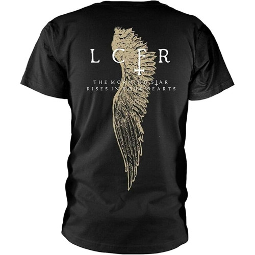 MUZHILIN Behemoth 'Lcfr' T ShirtTop Sweatshirt Short Sleeve Black
