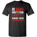 My Rights Don't End Where Feelings Begin Mens Graphic T-Shirt