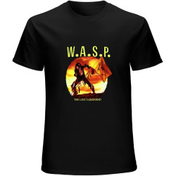 Wasp W.A.S.P. The Last Command Tour Cotton T-Shirt Unisex Mens Fashion Shirt Cotton Tee Shirts Short SleeveTop Sweatshirt Short Sleeve Black Wasp W.A.S.P. The Last Command Tour Cotton T-Shirt Unisex Mens Fashion Shirt Cotton Tee Shirts Short SleeveTop Sweatshirt Short Sleeve Black