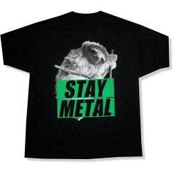 MUZHILIN Miss May I Sloth Stay Metal NWT Band T Shirt Graphic Top Tee Camiseta Short-Sleeve Men T-ShirtTop Sweatshirt Short Sleeve Black MUZHILIN Miss May I Sloth Stay Metal NWT Band T Shirt Graphic Top Tee Camiseta Short-Sleeve Men T-ShirtTop Sweatshirt Short Sleeve Black