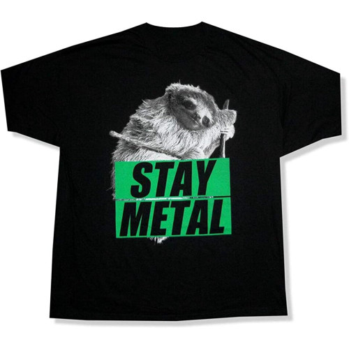 MUZHILIN Miss May I Sloth Stay Metal NWT Band T Shirt Graphic Top Tee Camiseta Short-Sleeve Men T-ShirtTop Sweatshirt Short Sleeve Black MUZHILIN Miss May I Sloth Stay Metal NWT Band T Shirt Graphic Top Tee Camiseta Short-Sleeve Men T-ShirtTop Sweatshirt Short Sleeve Black