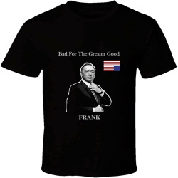 Frank Underwood House of Cards Tv Show Unisex T Shirt Kevin Spacey Francis Tee Top Sweatshirt Short Sleeve Black Frank Underwood House of Cards Tv Show Unisex T Shirt Kevin Spacey Francis Tee Top Sweatshirt Short Sleeve Black
