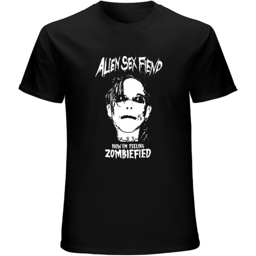 Men's Alien Sex Fiend Zombified T Shirt Men's Alien Sex Fiend Zombified T Shirt
