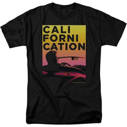 MUZHILIN Men's Californication Cali Type Adult T-ShirtTop Sweatshirt Short Sleeve Black MUZHILIN Men's Californication Cali Type Adult T-ShirtTop Sweatshirt Short Sleeve Black