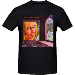 MUZHILIN Gregg Allman Laid Back Custom T Shirts Design Round NeckTop Sweatshirt Short Sleeve Black MUZHILIN Gregg Allman Laid Back Custom T Shirts Design Round NeckTop Sweatshirt Short Sleeve Black