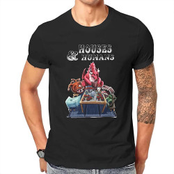 Houses and Humans T Shirts Men Cotton Crazy T-Shirts Round Collar Funny Dragons Cute Animals Tees Short Sleeve Tops PrintingTop Sweatshirt Short Sleeve Black Houses and Humans T Shirts Men Cotton Crazy T-Shirts Round Collar Funny Dragons Cute Animals Tees Short Sleeve Tops PrintingTop Sweatshirt Short Sleeve Black