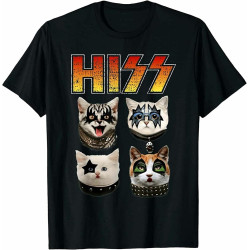 MUZHILIN Limited Hizz Funny Cat Lover Great Gift Idea Tee T-Shirt Size Top Sweatshirt Short Sleeve Black MUZHILIN Limited Hizz Funny Cat Lover Great Gift Idea Tee T-Shirt Size Top Sweatshirt Short Sleeve Black