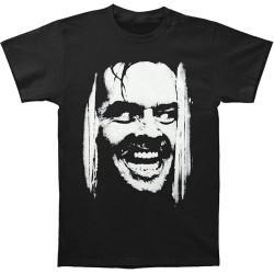 The Shining Men's Here's Johnny T ShirtTop Sweatshirt Short Sleeve Black