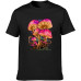 T Shirt Rachel Psychedelic Magic Mushroom Trippy Stoner Soft and Light Black T Shirt Rachel Psychedelic Magic Mushroom Trippy Stoner Soft and Light Black