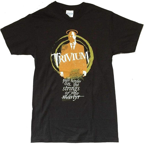 Pull Harder On The Strings of Your Martblack T Shirt