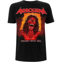 WSVSW Airbourne Breakin Outta Hell Shirt S-XXL T-Shirt Metal Tshirt Black