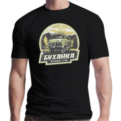 Fashion Men T-Shirt car Auto Russian Black