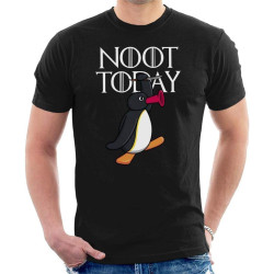 Noot Today Pingu Men's T-Shirt Black Noot Today Pingu Men's T-Shirt Black