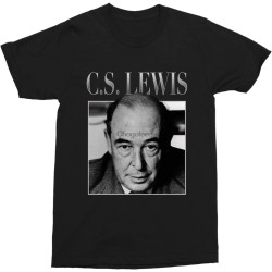 C S Lewis Narnia Retro Men T Shirt C S Lewis Narnia Retro Men T Shirt