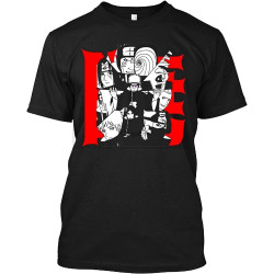 Men's N.a.r.u.t.o Akatsuki The World Must Know Pain T Shirt Gift Tee for Men Women Black Men's N.a.r.u.t.o Akatsuki The World Must Know Pain T Shirt Gift Tee for Men Women Black