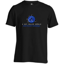 KIINMY Guy Called Gerald Secret Black Technology T Shirt Rave Jungle Drum and Bass BlackOne Size