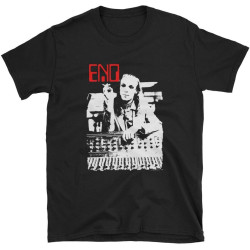 KIINMY Brian Eno in The Studio - Limited Edition Classic Black Tribute t-Shirt BlackOne Size